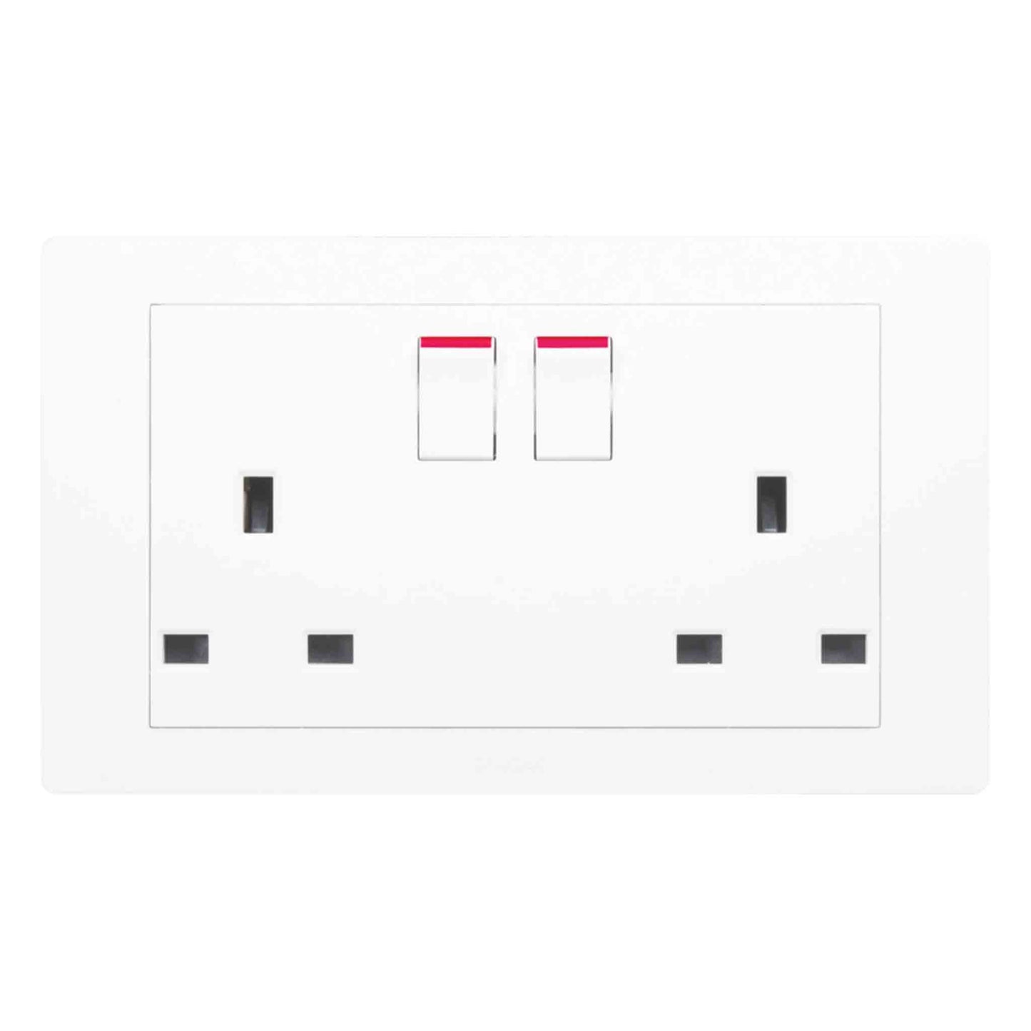 13A Twin Switched Socket